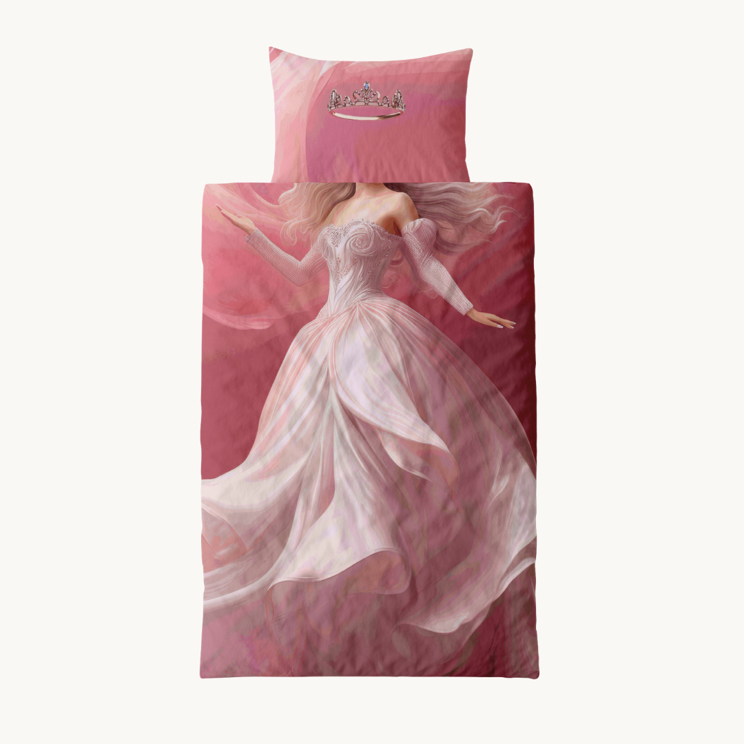 Kinderdecke ohne Bezug – Prinzessin, inklusive Kissenbezug