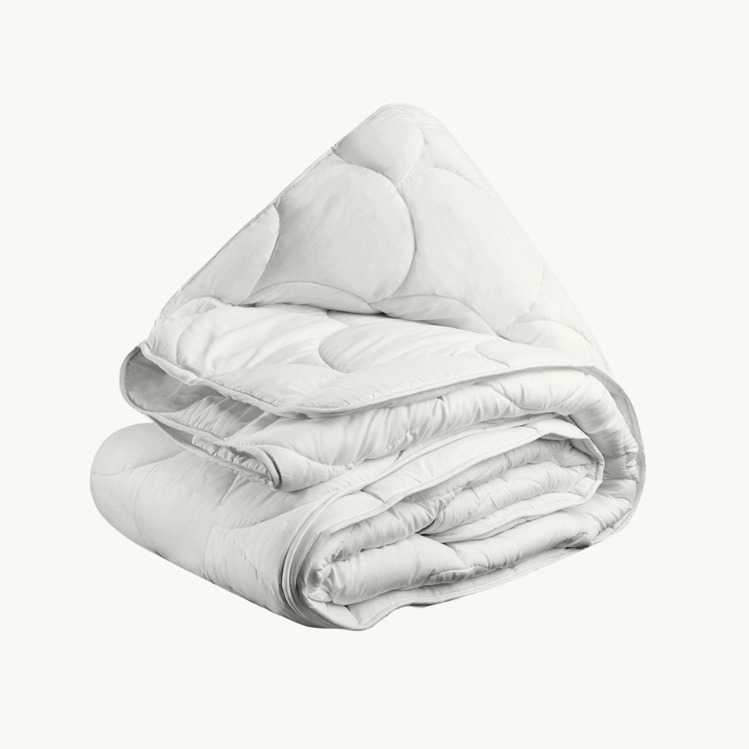 Bettdecke ohne Bezug Mat Satin Grau