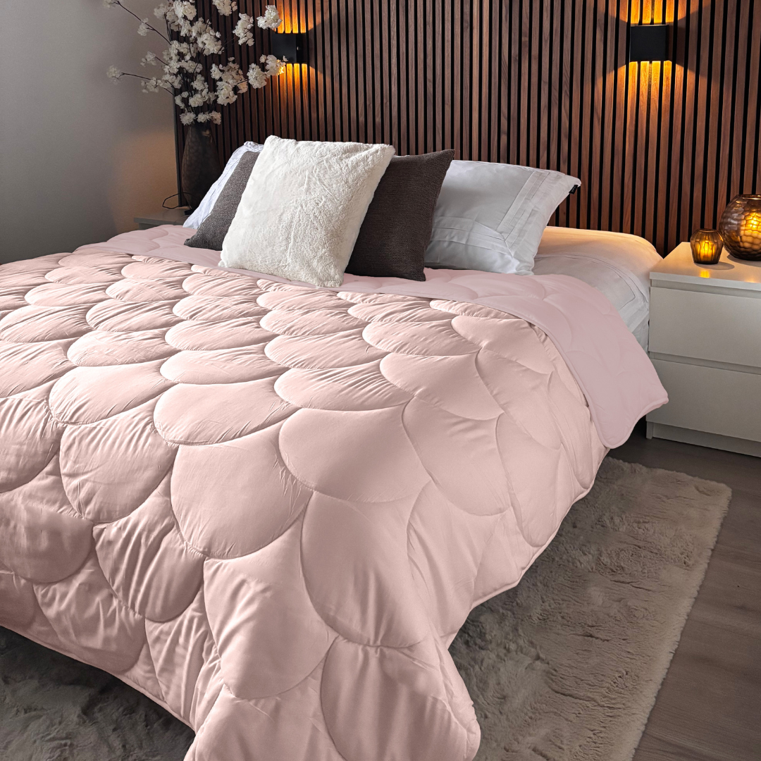 Bettdecke ohne Bezug Mat Satin Soft Pink