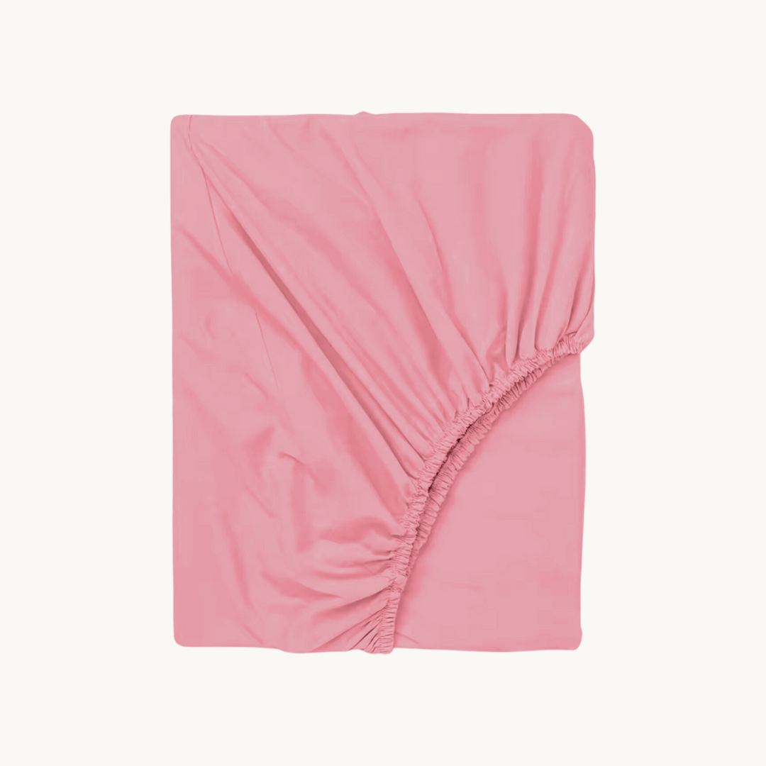 Jersey Premium Spannbettlaken Puderrosa