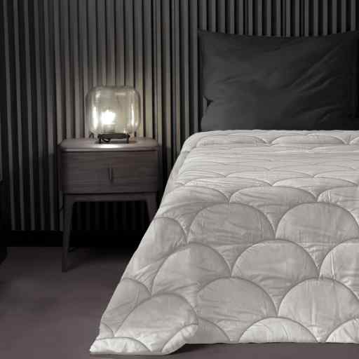 Bettdecke ohne Bezug Mat Satin Grau