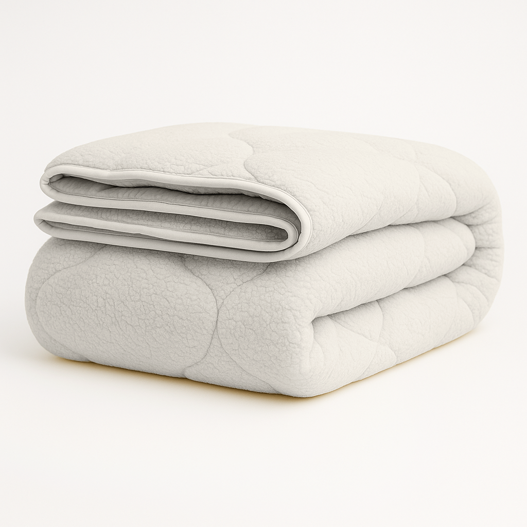 Teddy™ Decke ohne Bettbezug Cappuccino White