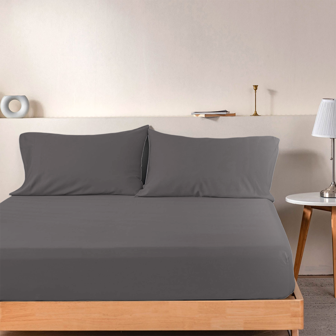 Matras Hoeslaken Premium Katoen Earl Grey