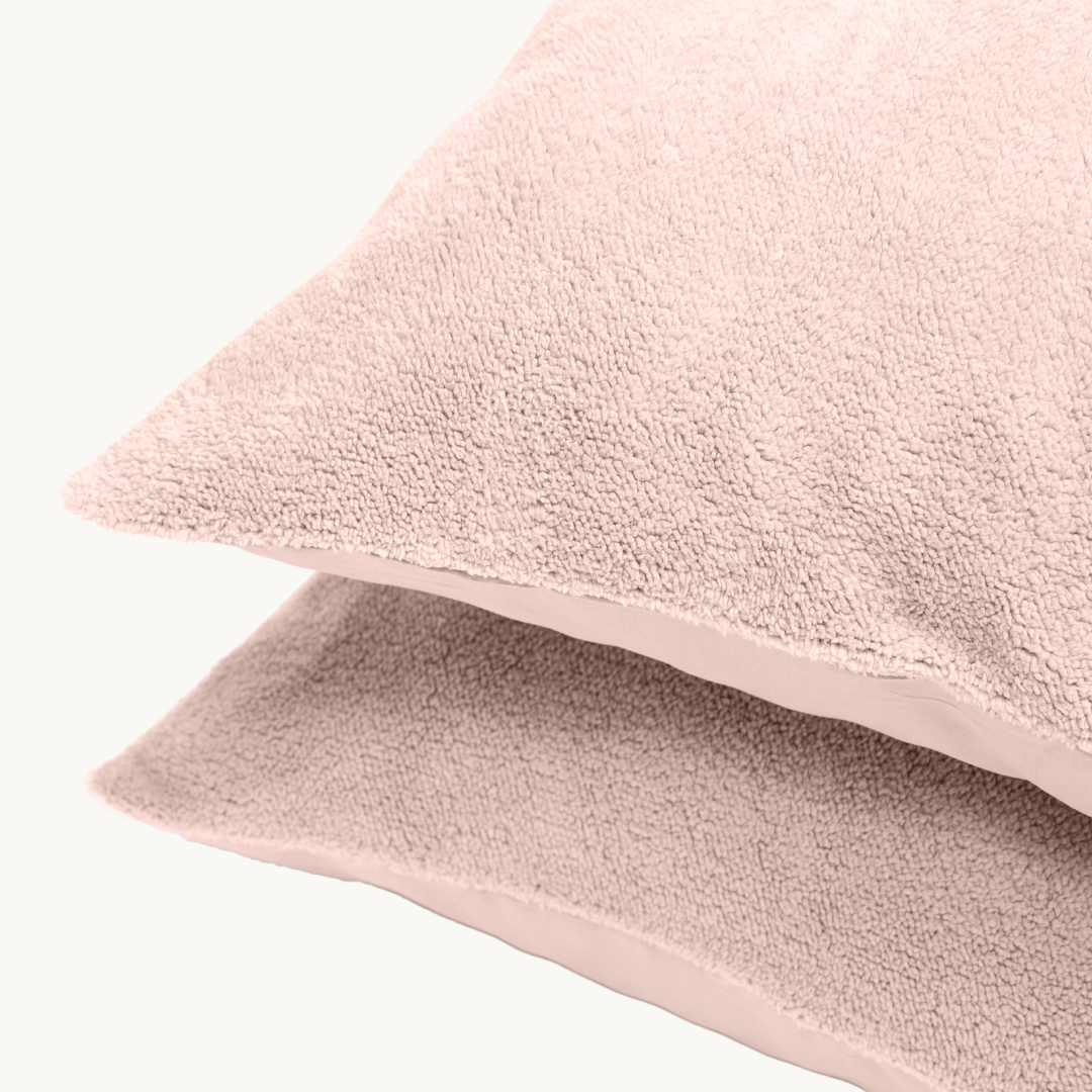 Kissenbezüge Teddy Hug Me Powder Pink 60×70 cm – 2er-Pack