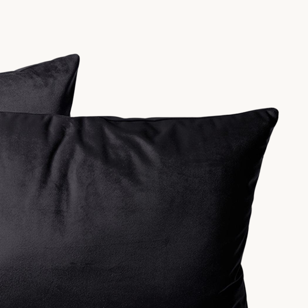 Kissenbezüge Velvet Earl Grey 60x70 cm – 2er-Pack