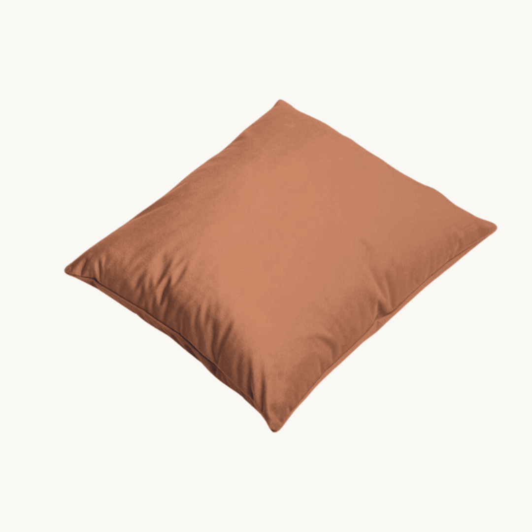 Kissenbezüge Velvet Caramel Latte 60x70 cm – 2er-Pack