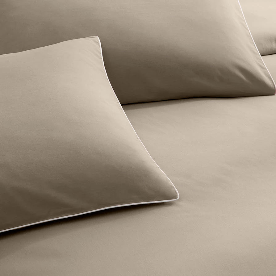 Kussenslopen ClimaPercal™ Taupe/Grey 60x70 cm 2-pack