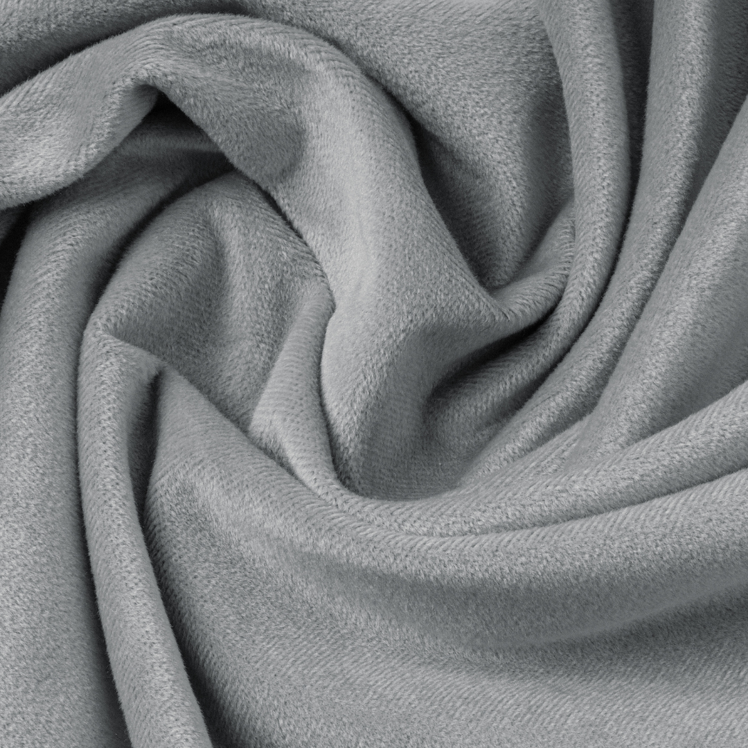 Kussenslopen Velvet Stone Grey 60x70 cm 2-pack