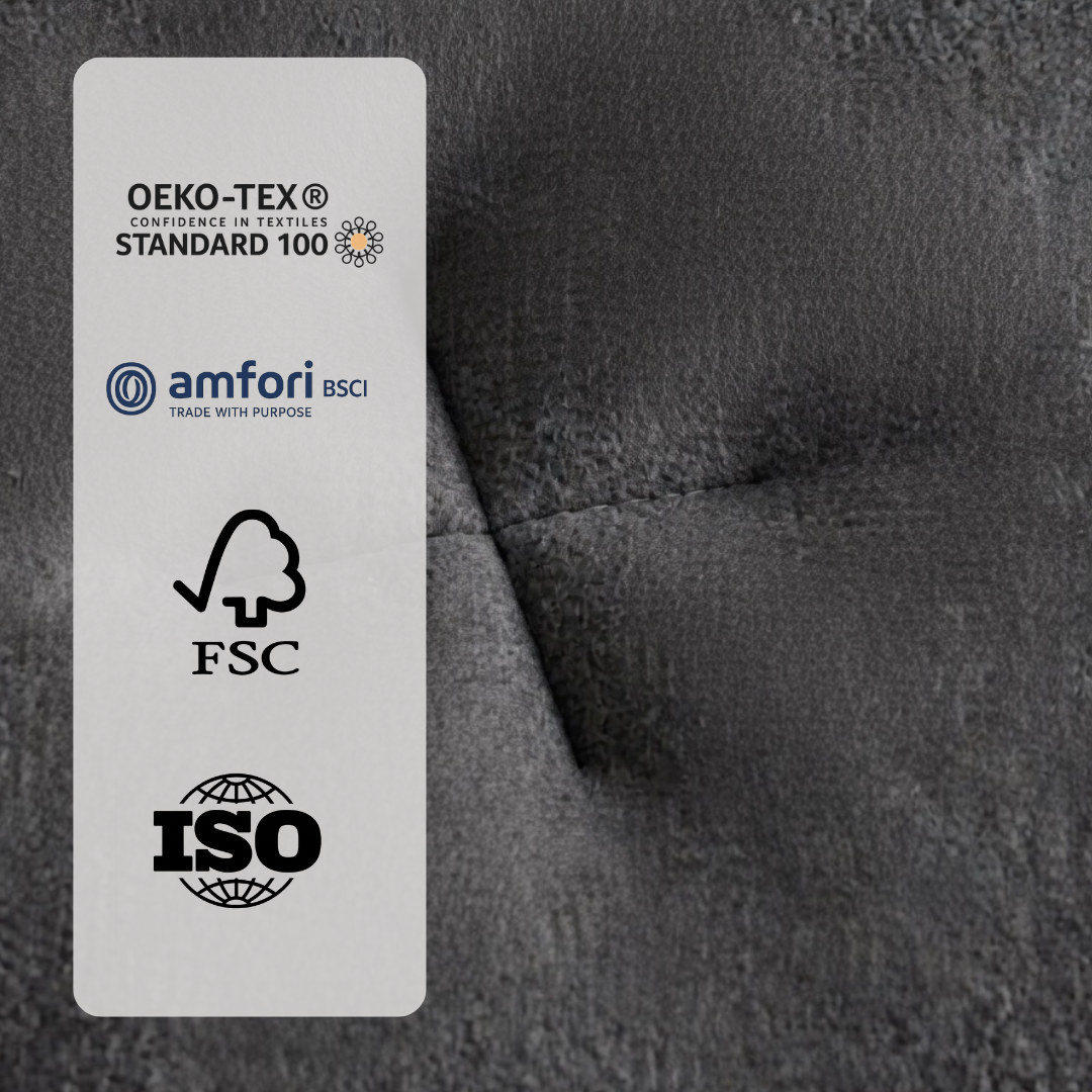 YNOT Dreambed Signature Jersey Flanell Taupe/Anthrazit