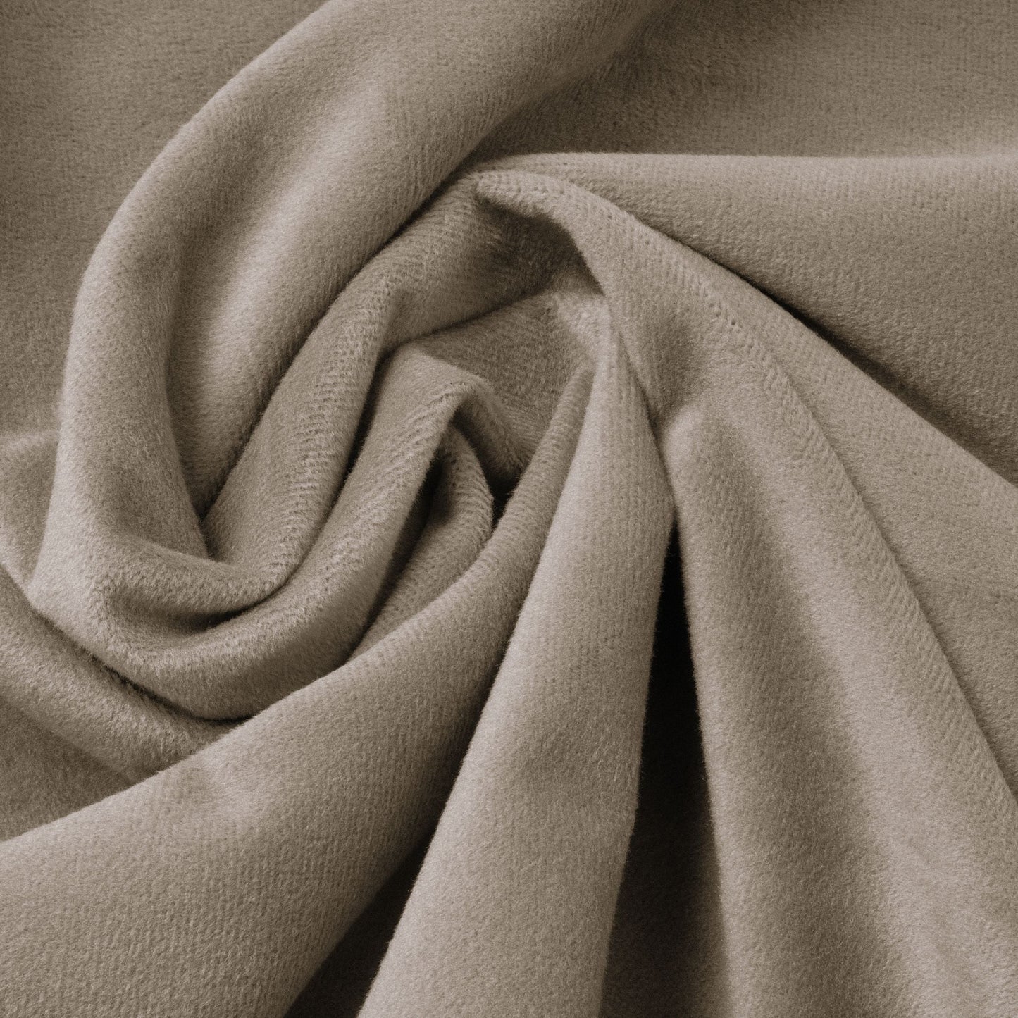 Matratzen-Spannbettlaken Velvet™ Taupe Grau