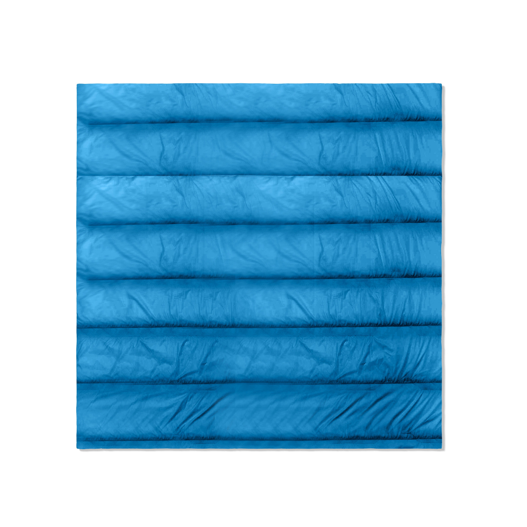 Bettdecke Ohne Bezug Mat Satijn™ Blau/Schwarz