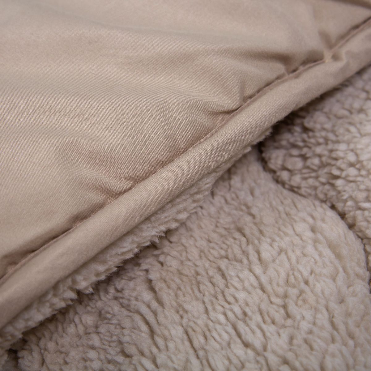 Teddy™ Decke ohne Bezug – Iced Coffee Taupe