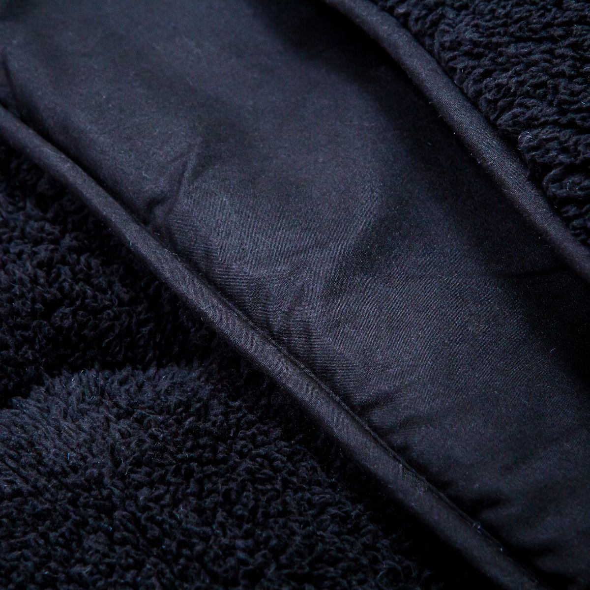 Teddy™ Decke ohne Bettbezug Jet Black