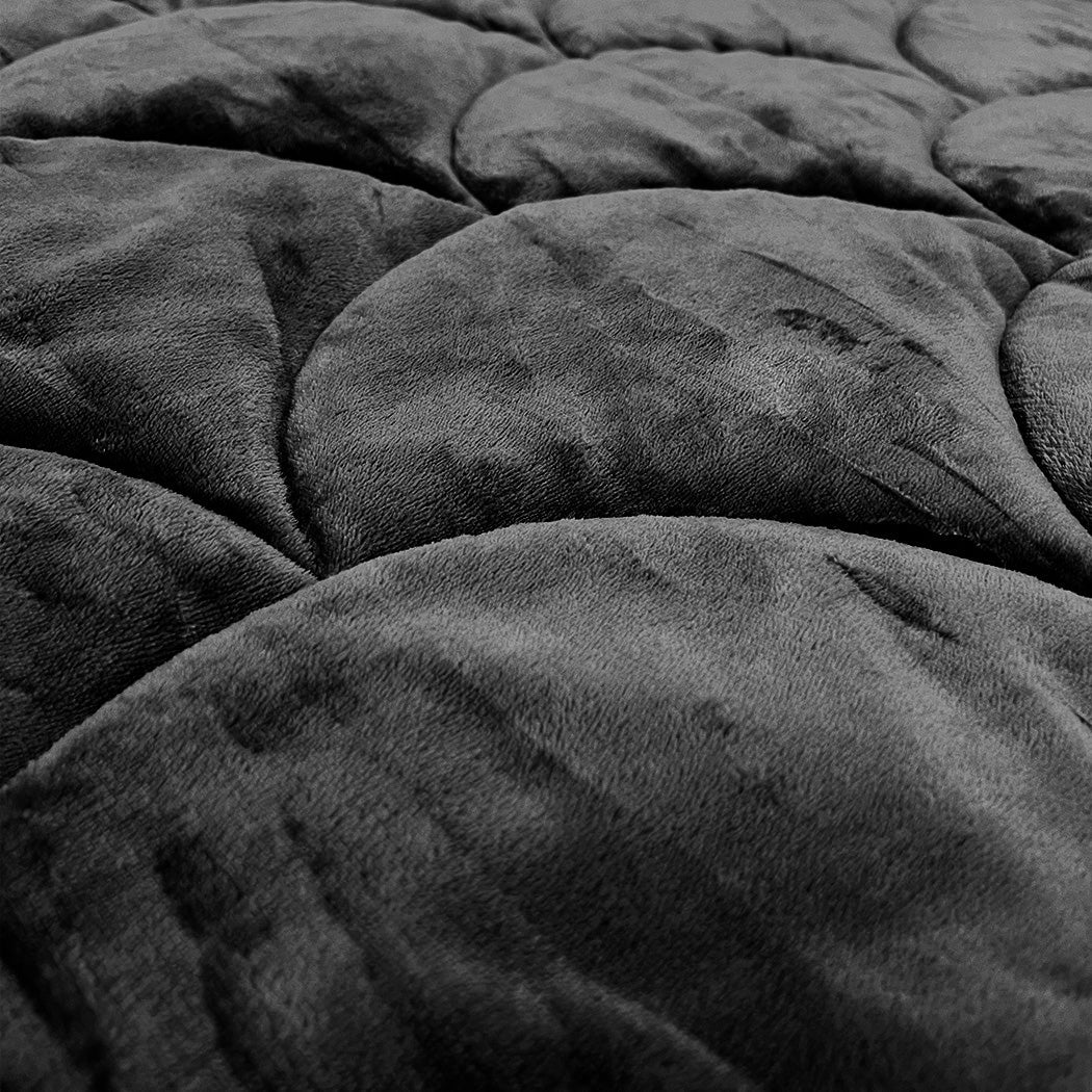 Bettdecke ohne Bezug Velvet™ Schwarz