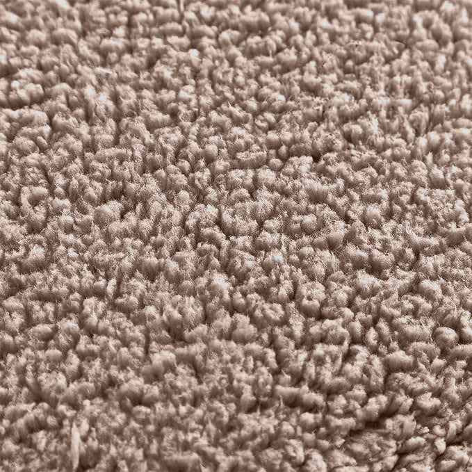 Matratzen-Spannbettlaken Teddy – Iced Coffee Taupe