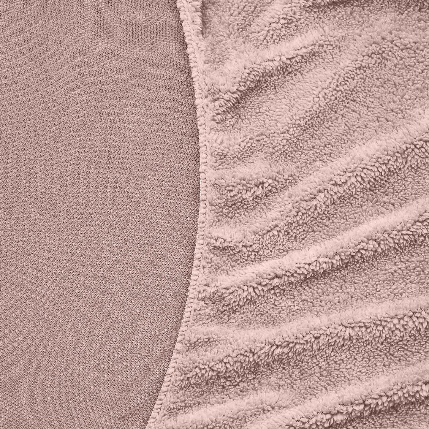 Matratzen-Spannbettlaken Teddy – Blush Pink
