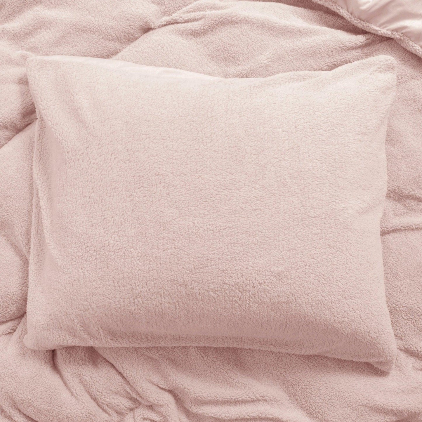 Kissenbezüge Teddy Blush Pink 60x70 cm 2er-Pack