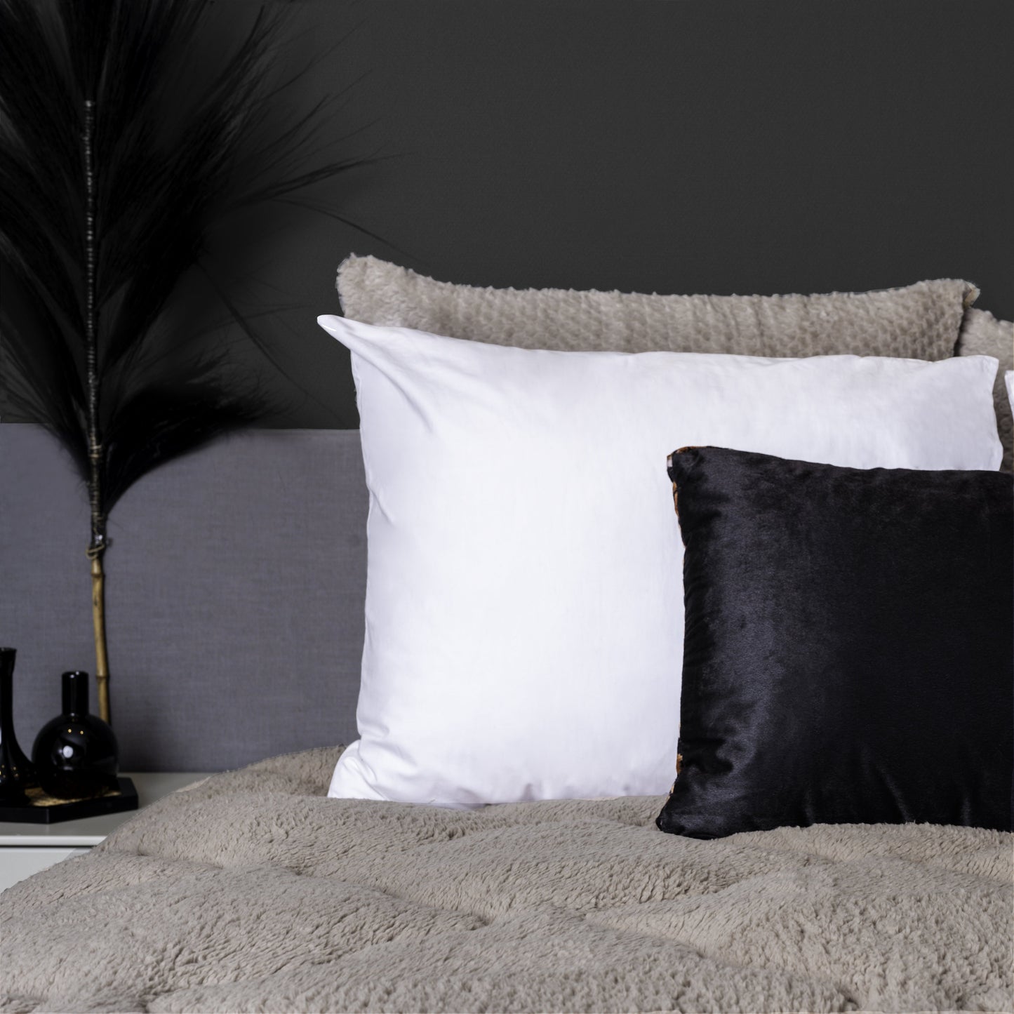 Teddy™ Decke ohne Bezug – Iced Coffee Taupe