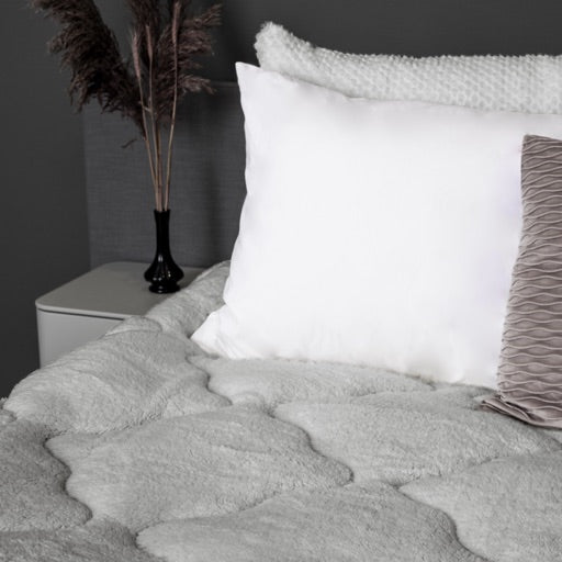Teddy™ Decke ohne Bezug – Keep Dreaming Stone Grey