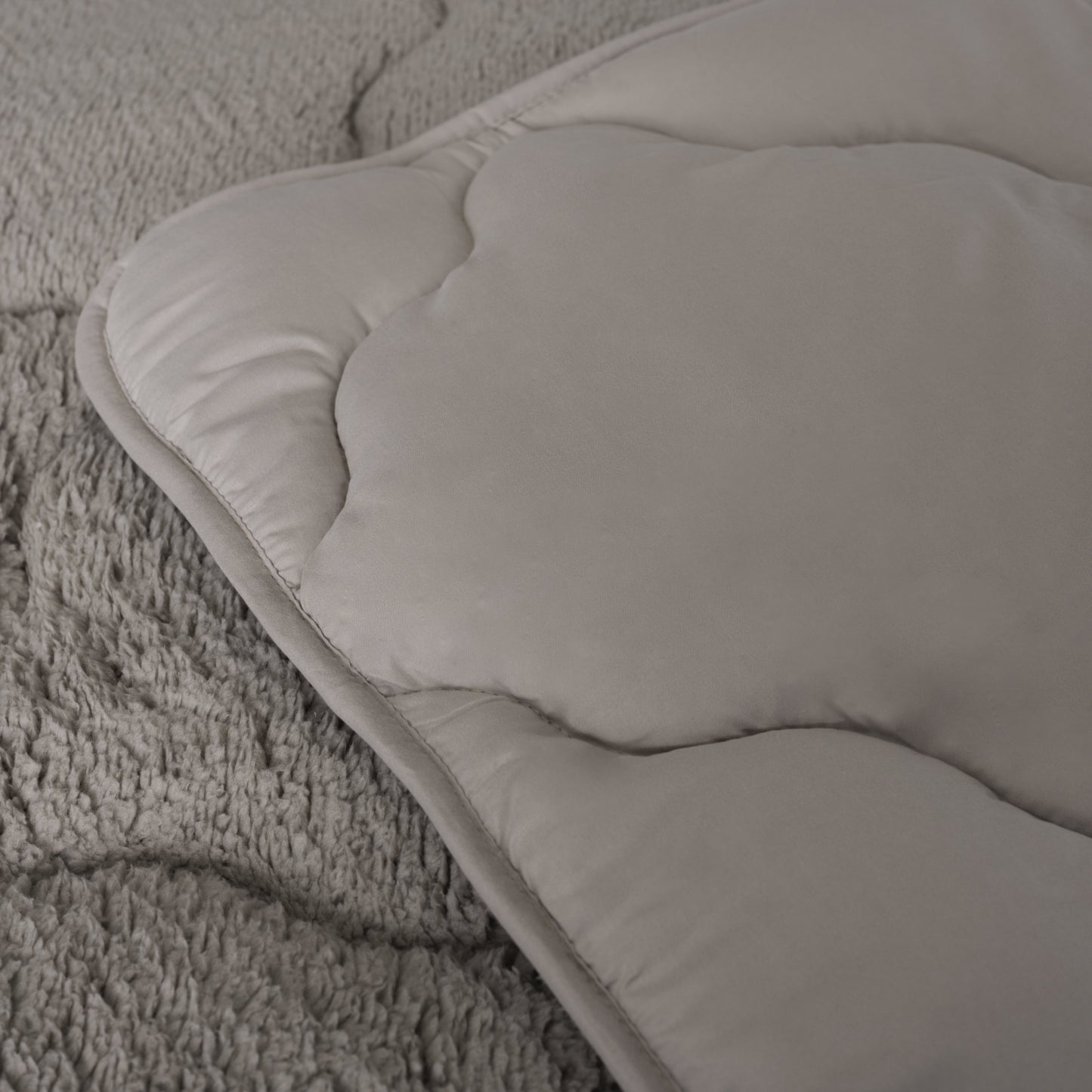 Teddy™ Decke ohne Bezug – Iced Coffee Taupe