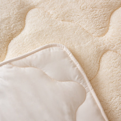 Teddy™ Decke ohne Bezug – Cappuccino Weiß