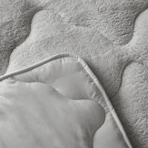 Teddy™ Decke ohne Bezug – Keep Dreaming Stone Grey