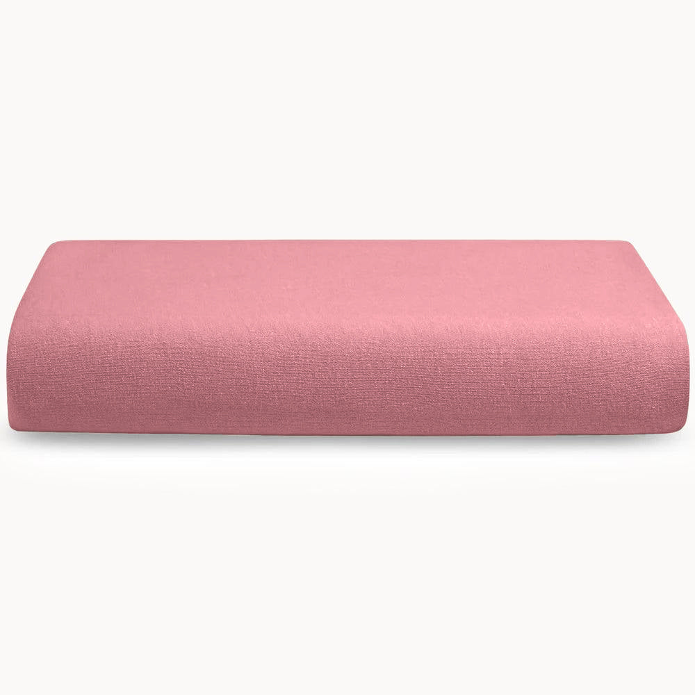 Jersey Premium Spannbettlaken Puderrosa