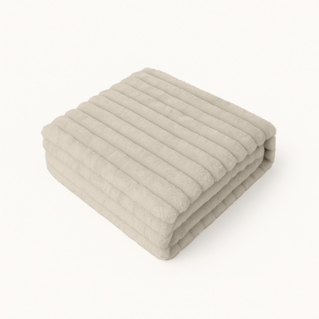 Teddy Chunky Rib™ Kissenbezüge Sand 60x70cm 2er-Pack