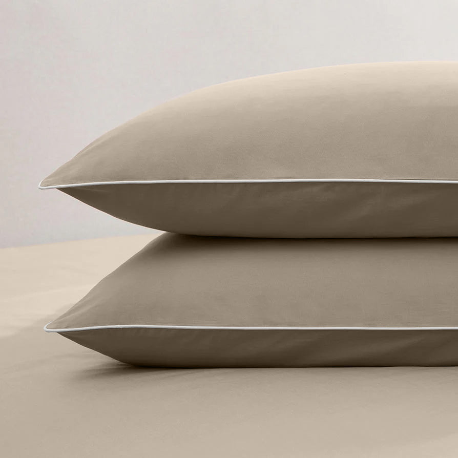 Kussenslopen ClimaPercal™ Taupe/Grey 60x70 cm 2-pack