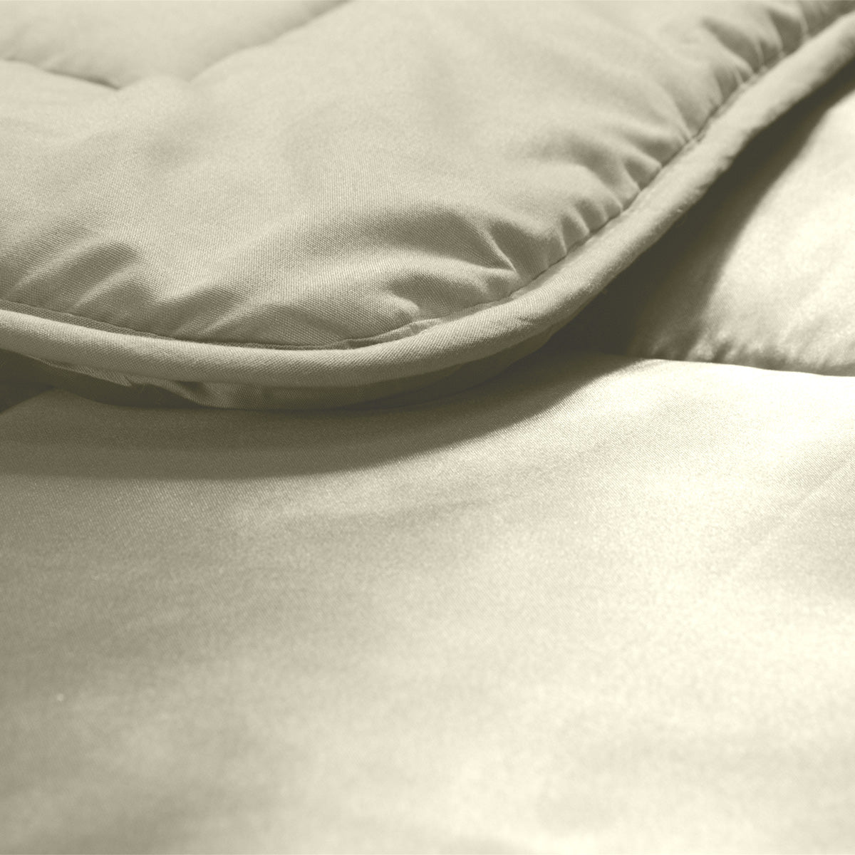 Bettdecke ohne Bezug Satin – Pearl White