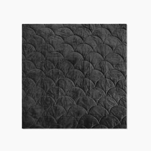 Bettdecke ohne Bezug Velvet™ Schwarz