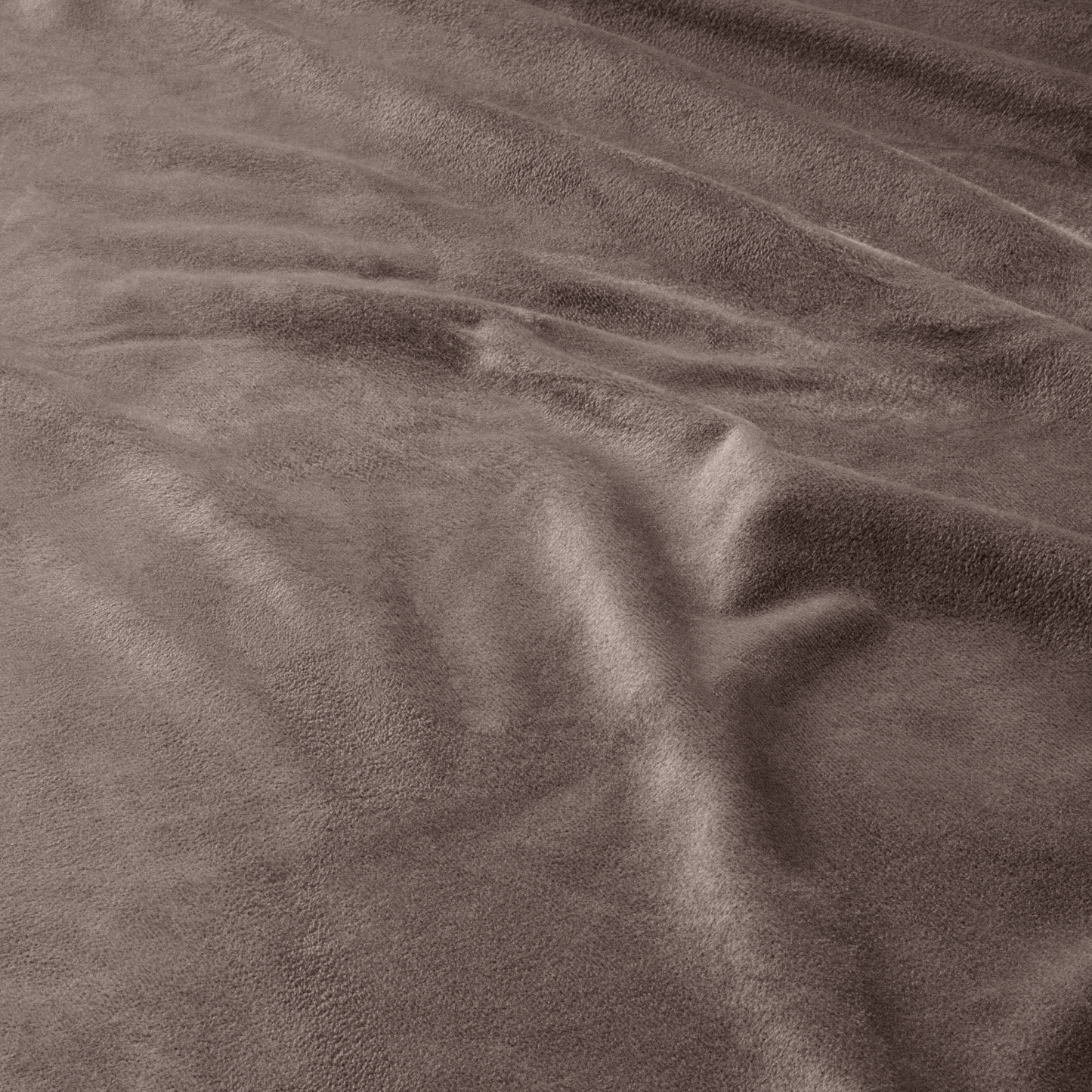 Matratzen-Spannbettlaken Velvet Braun Sand