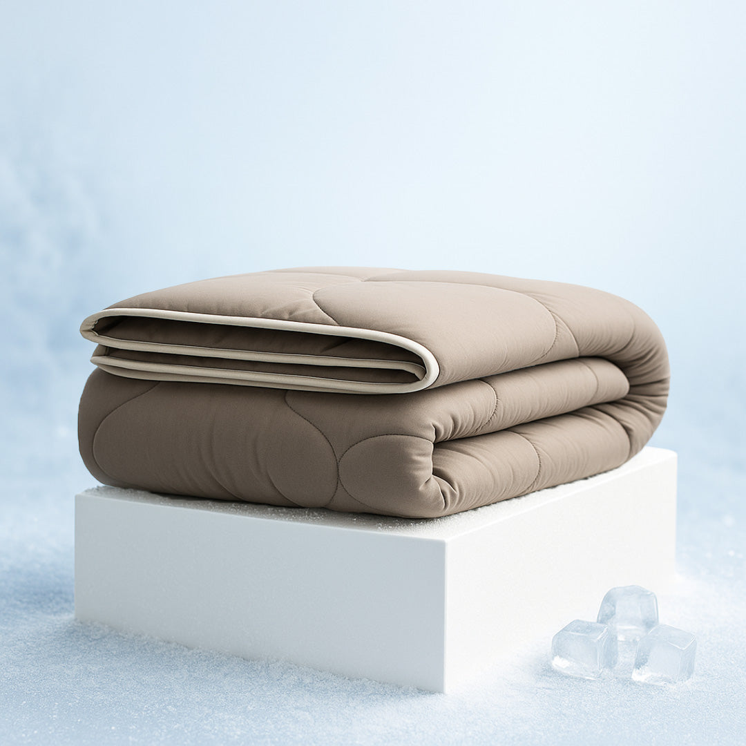 Kühlendes Sommerbett ohne Bezug ClimaPercal™ Taupe/Grau