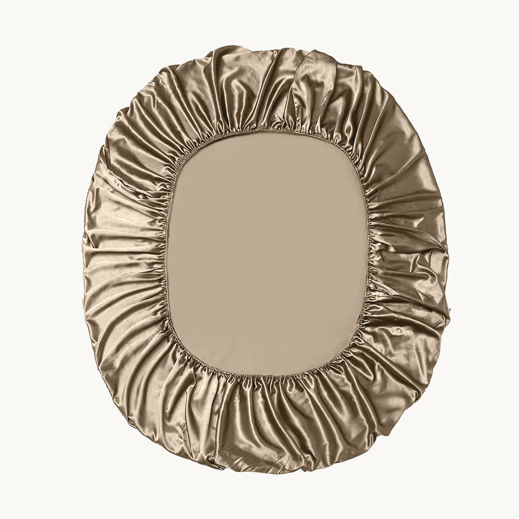 Matras Hoeslaken Satijn Tranquil Taupe