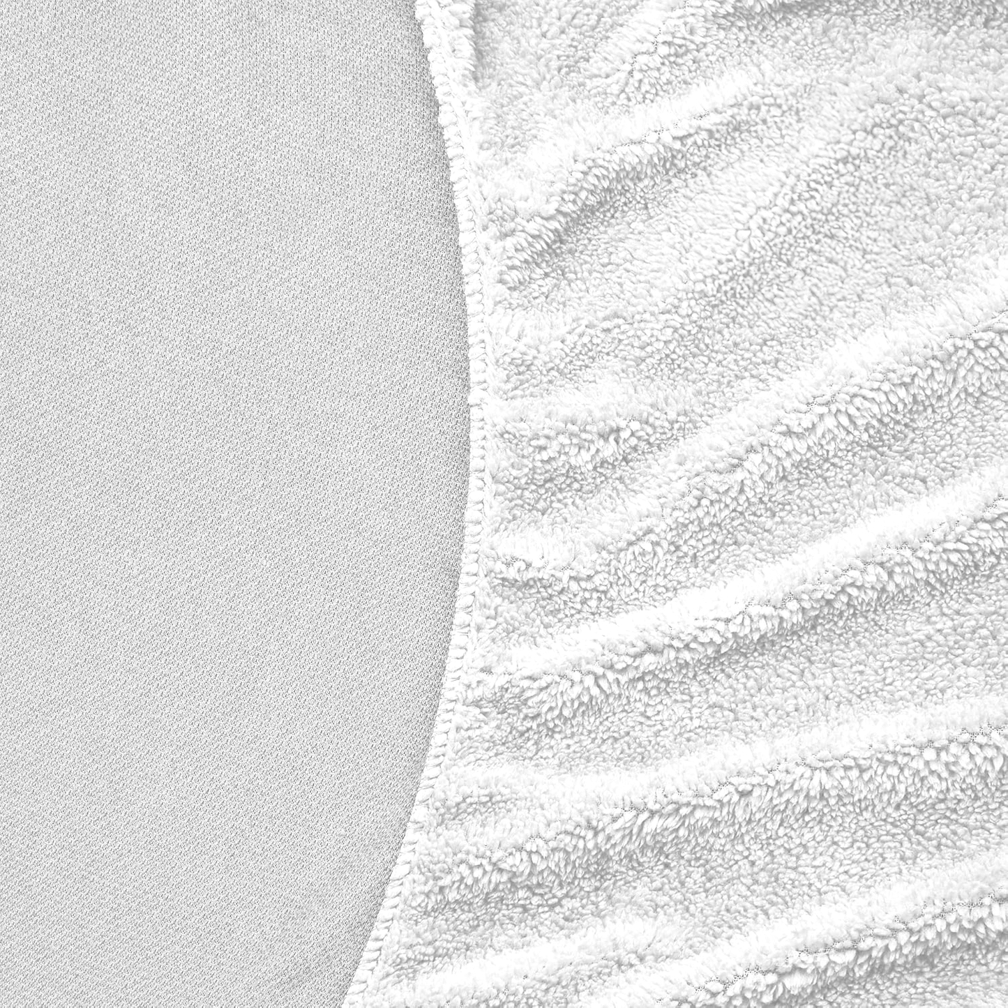 Matratzen-Spannbettlaken Teddy – Schlafen wie auf Wolken Weiß