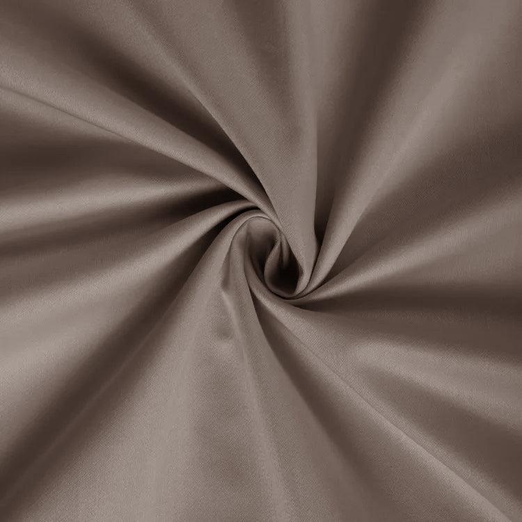 Spannbettlaken Baumwollsatin Premium Taupe