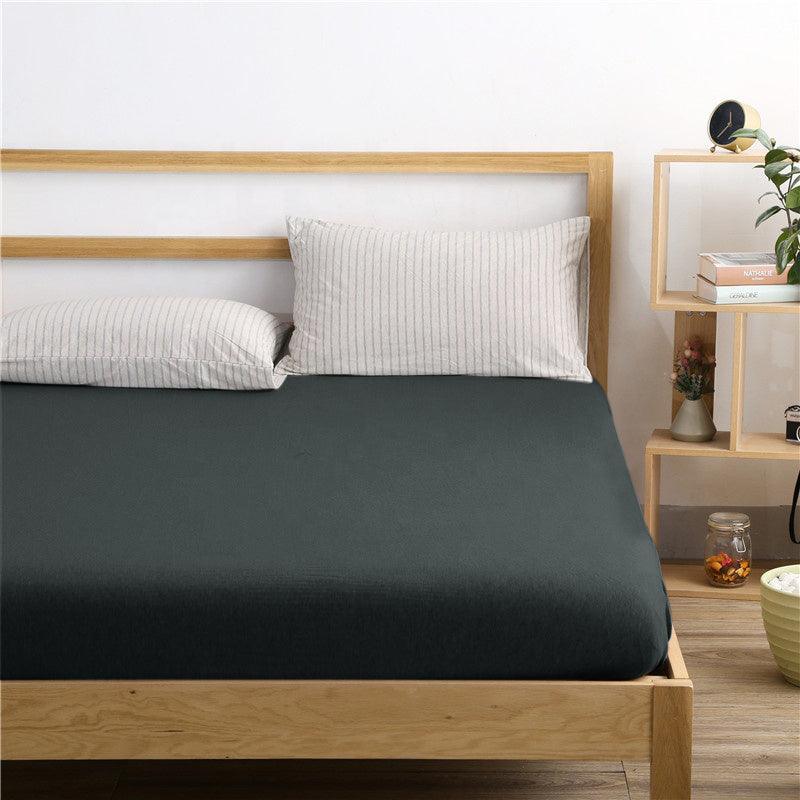 Jersey Premium Spannbettlaken Earl Grey