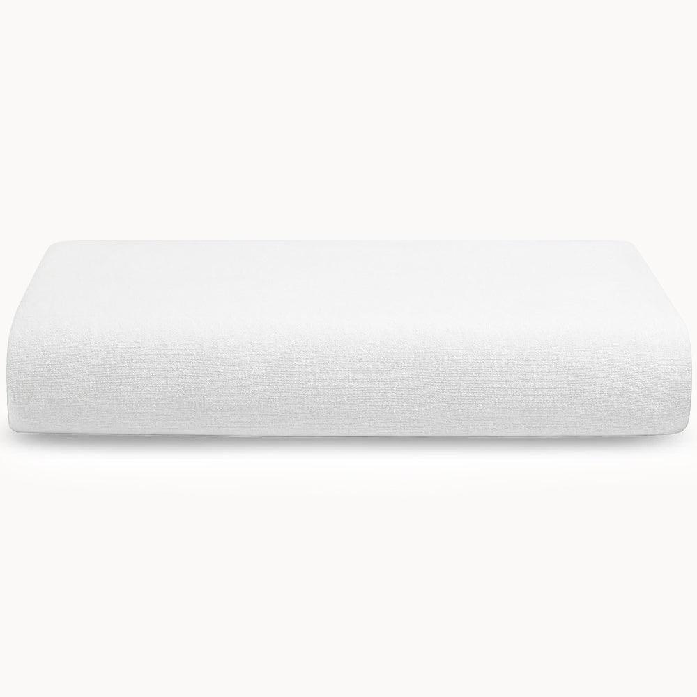 Topper-Spannbettlaken Jersey Premium Pure White