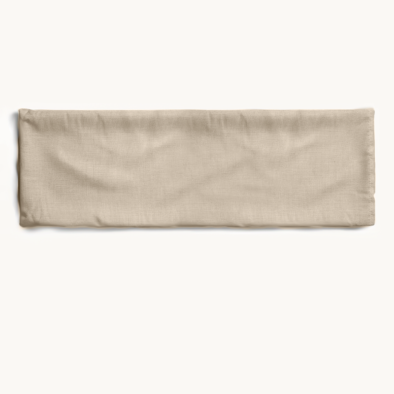 Bodypillow Kissenbezug Premium Baumwolle Sand 40x145 cm
