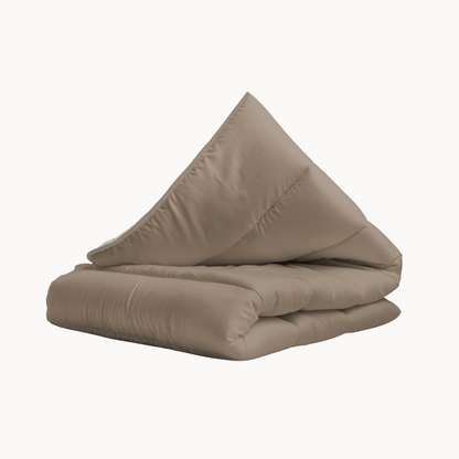 Bettdecke Ohne Bezug Mat Satijn™ Taupe / Grau