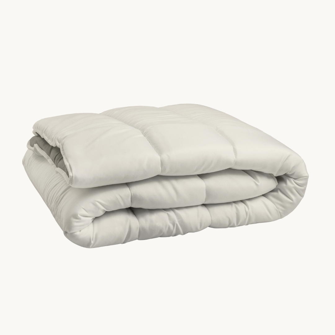 Bettdecke Ohne Bezug Mat Satijn™ Creme/Khaki Taupe