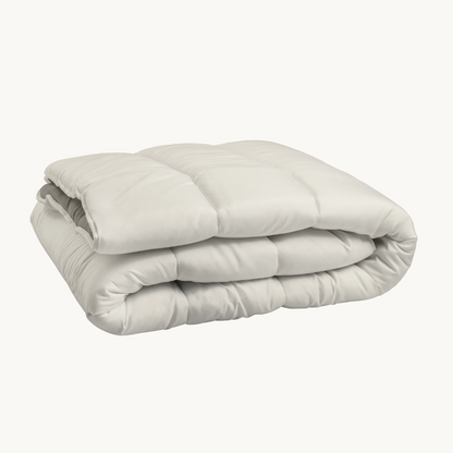 Bettdecke Ohne Bezug Mat Satijn™ Creme/Khaki Taupe