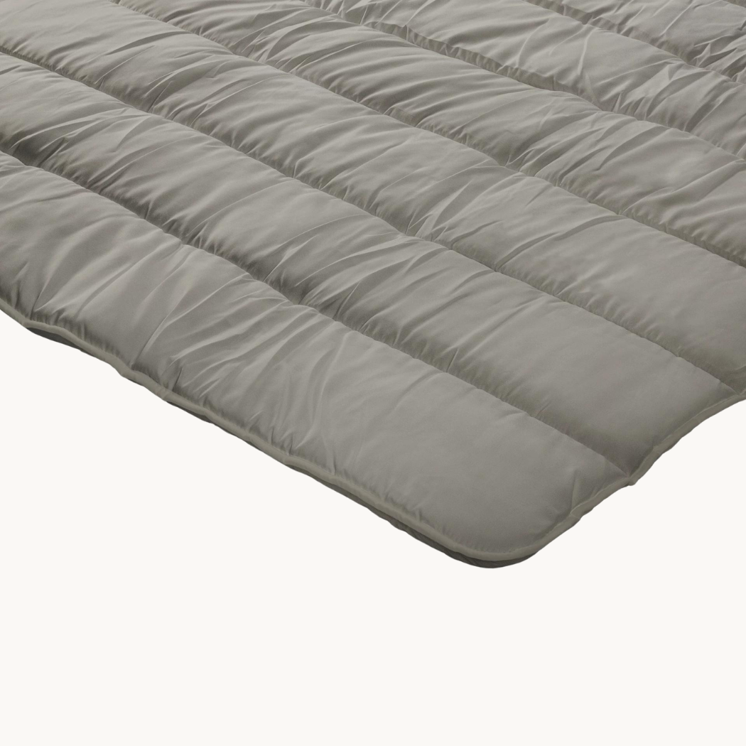 Bettdecke Ohne Bezug Mat Satijn™ Taupe Khaki