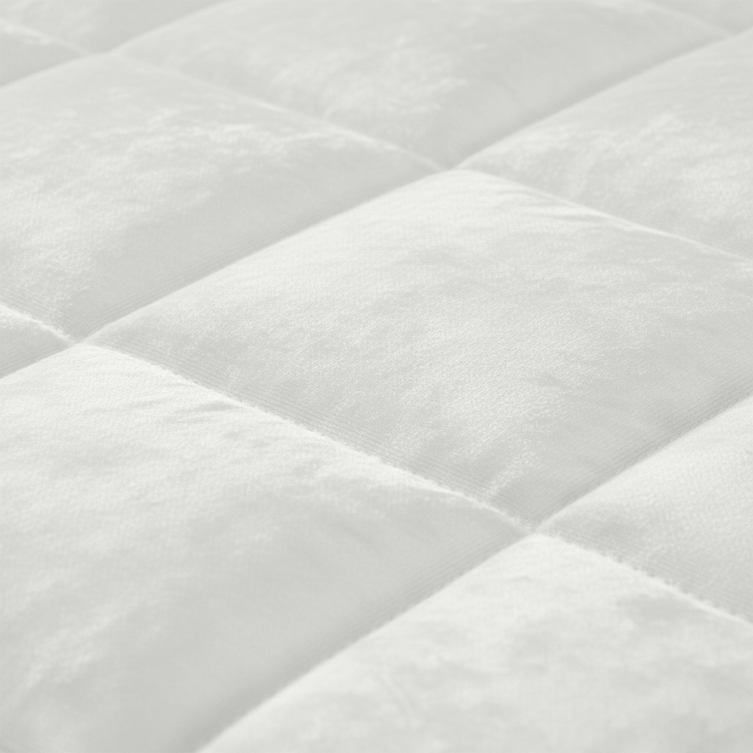 Y-NOT Kissenbezüge Vol & Gevoerd Velvet Pearl White 2er-Pack 60x70 cm