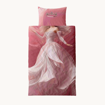 Kinderdecke ohne Bezug – Prinzessin, inklusive Kissenbezug