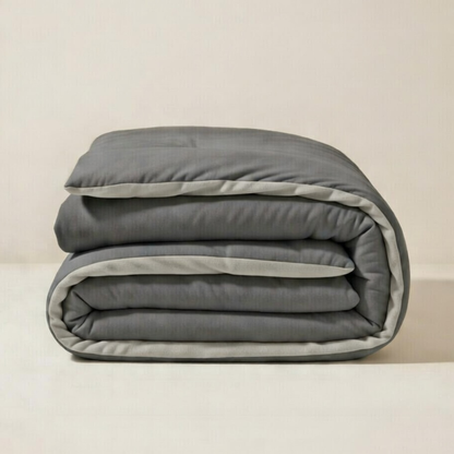 YNOT Dreambed Signature Jersey Flanell Anthrazit/Greige