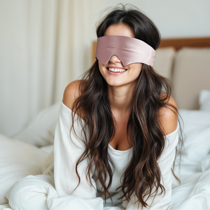 Deep Sleep Maske Rosa Pastell