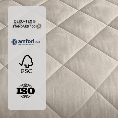 Velvet™ Bettdecke ohne Bezug Pearl White