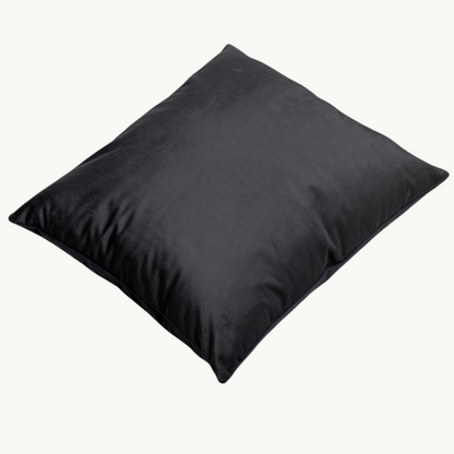 Kissenbezüge Velvet Obsidian Black 60x70 cm – 2er-Pack