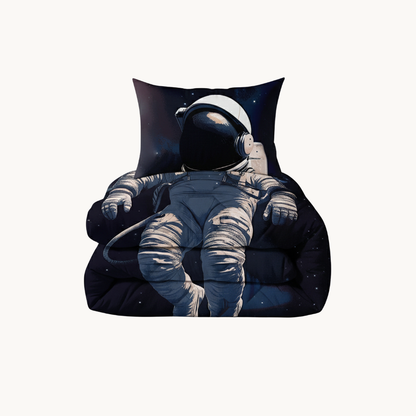 Kinderdecke ohne Bezug – Astronaut, inklusive Kissenbezug